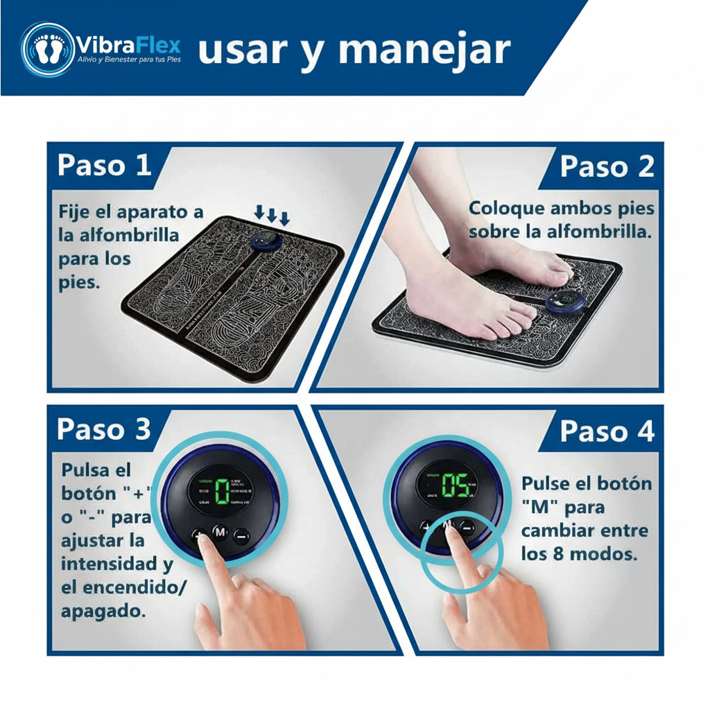 Almohadilla masajeadora de pies terapeutica + 1 gratis